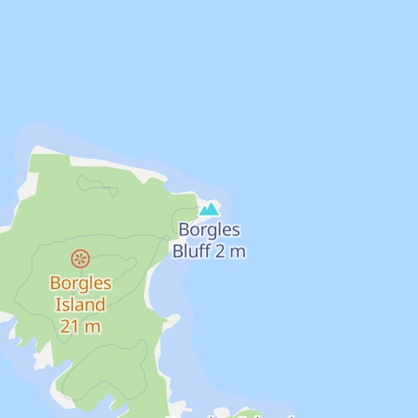 Map of Borgles Bluff
