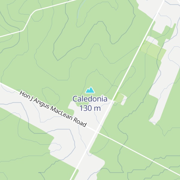 Map of Caledonia