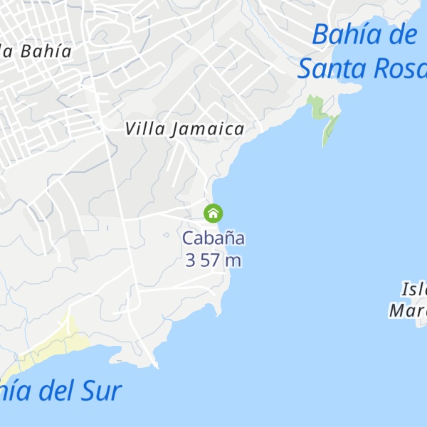 Map of Cabaña 3