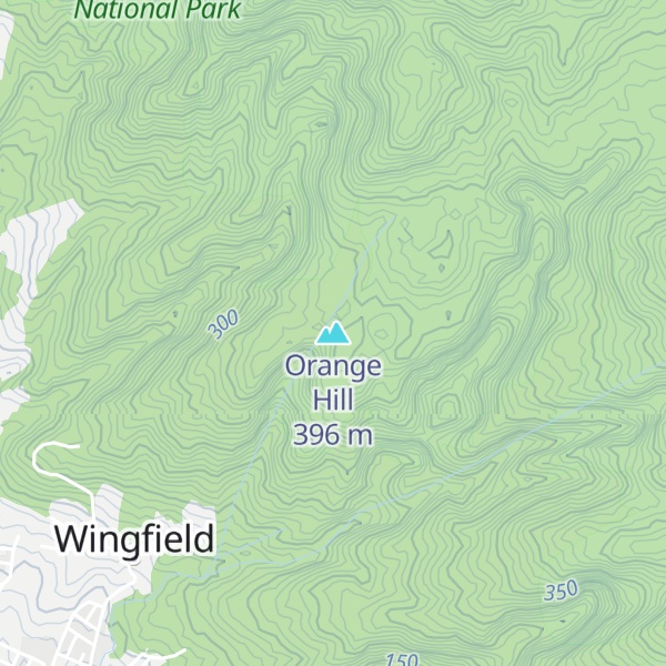 Map of Orange Hill