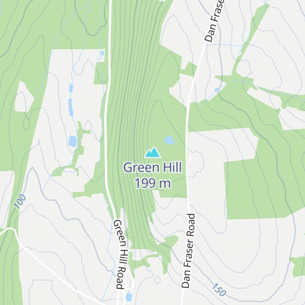 Map of Green Hill