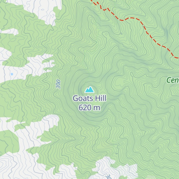 Map of Goats Hill