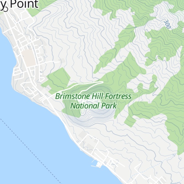 Map of Brimstone Hill