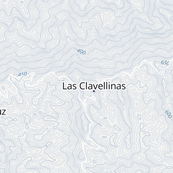Map of Cerro Seco