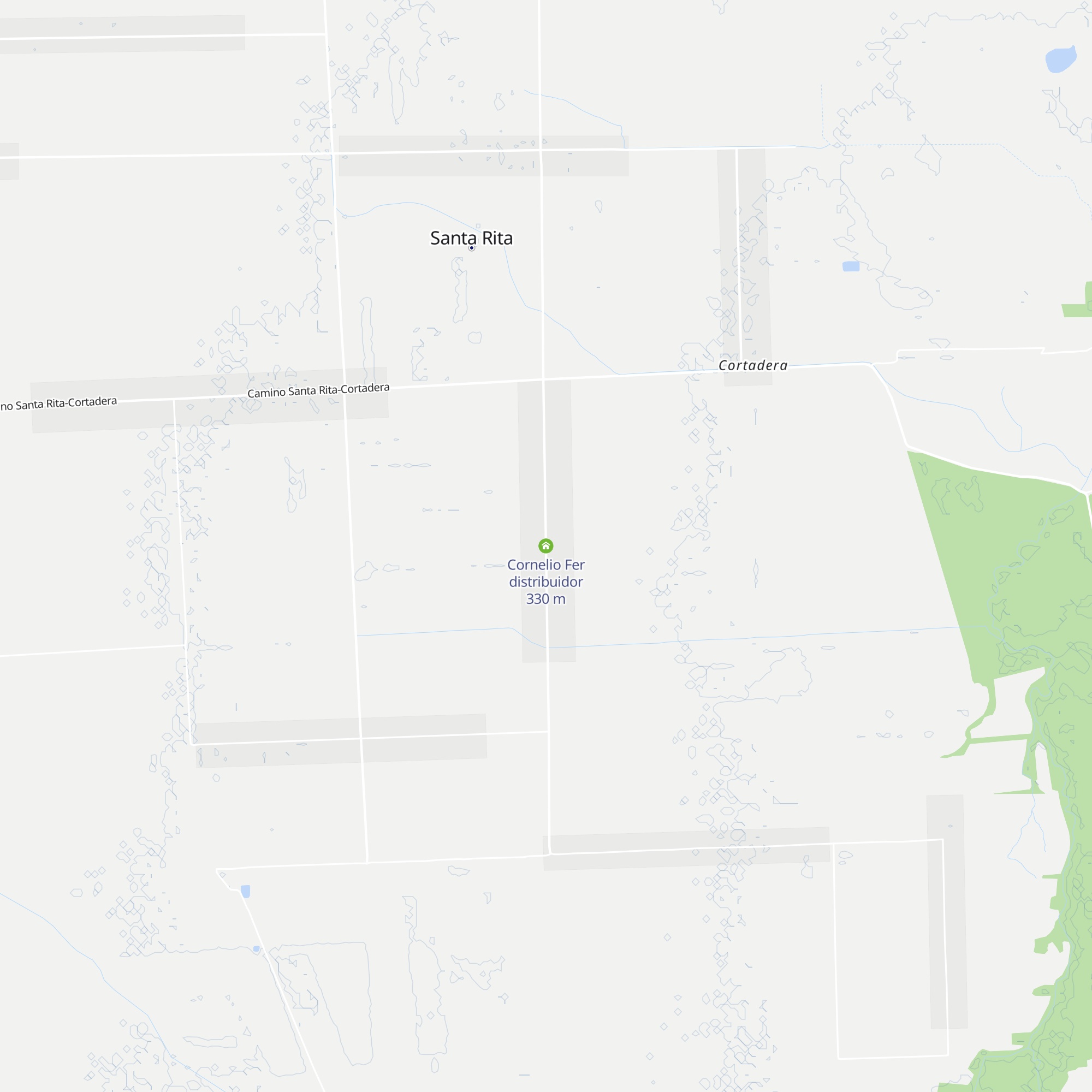 Cornelio Fer distribuidor map