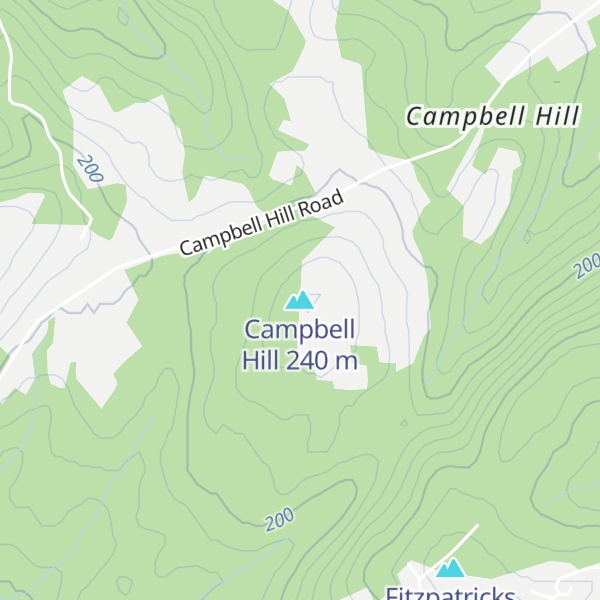 Map of Campbell Hill