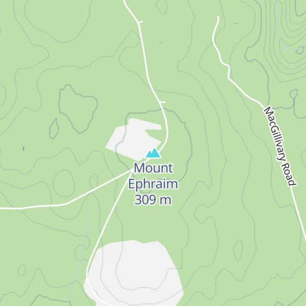 Map of Mount Ephraim