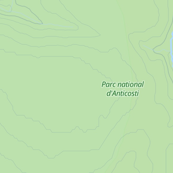 Map of Île d'Anticosti