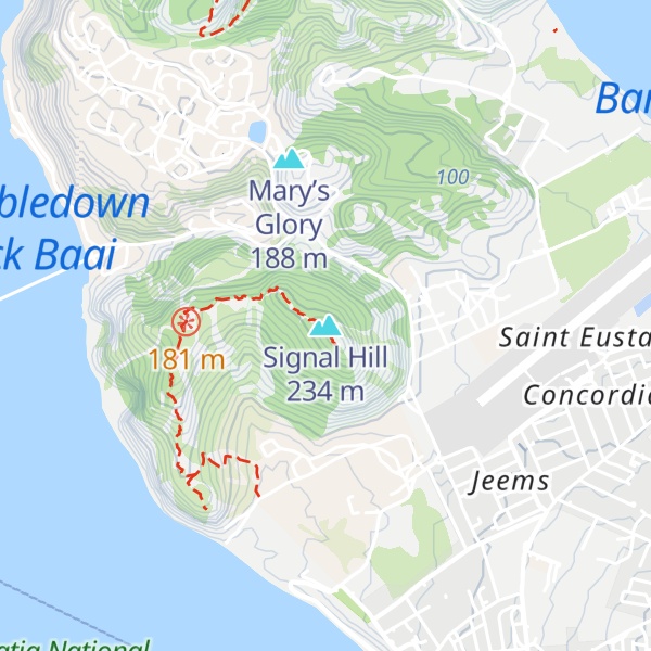 Map of Signal Hill