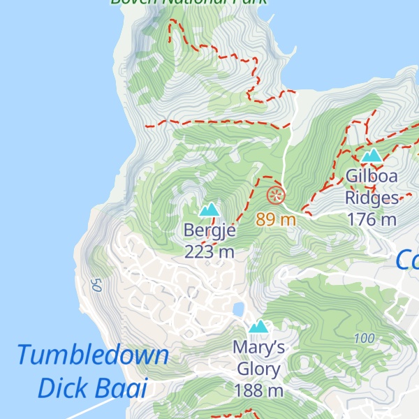 Map of Bergje