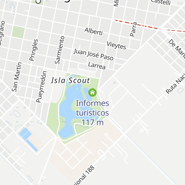 Map of Informes turísticos
