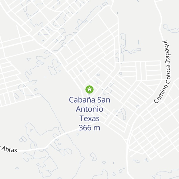 Map of Cabaña San Antonio Texas