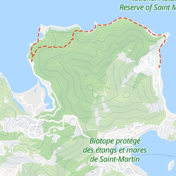 Map of Red Rock