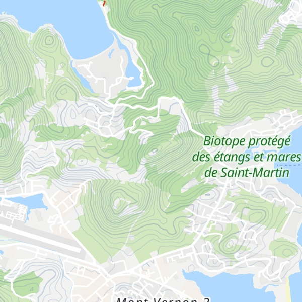 Map of Pigeon-Pea Hill