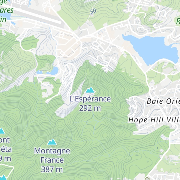 Map of L'Espérance