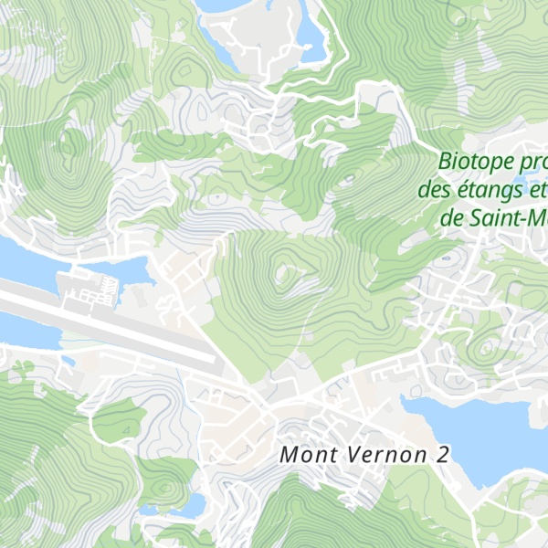 Map of Pea-Tree Hill