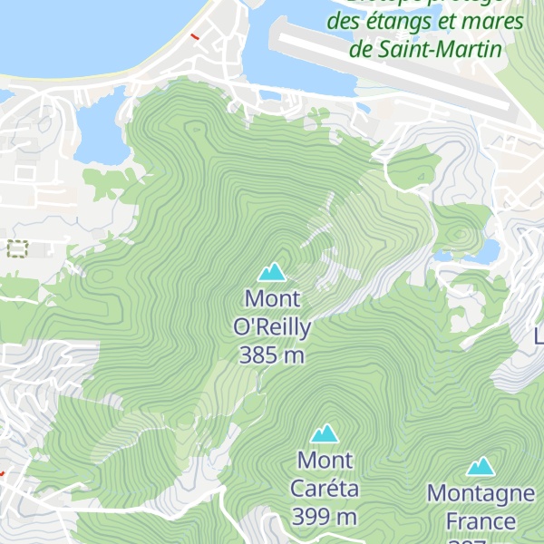 Map of Mont O'Reilly