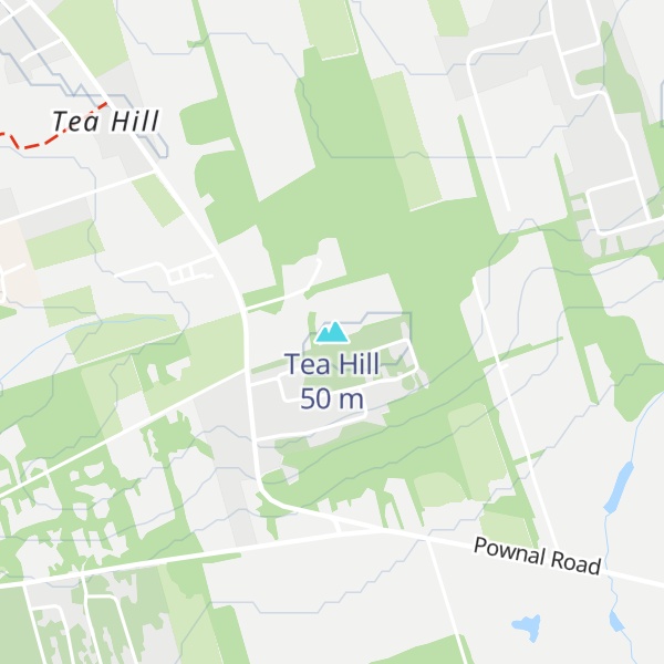Map of Tea Hill