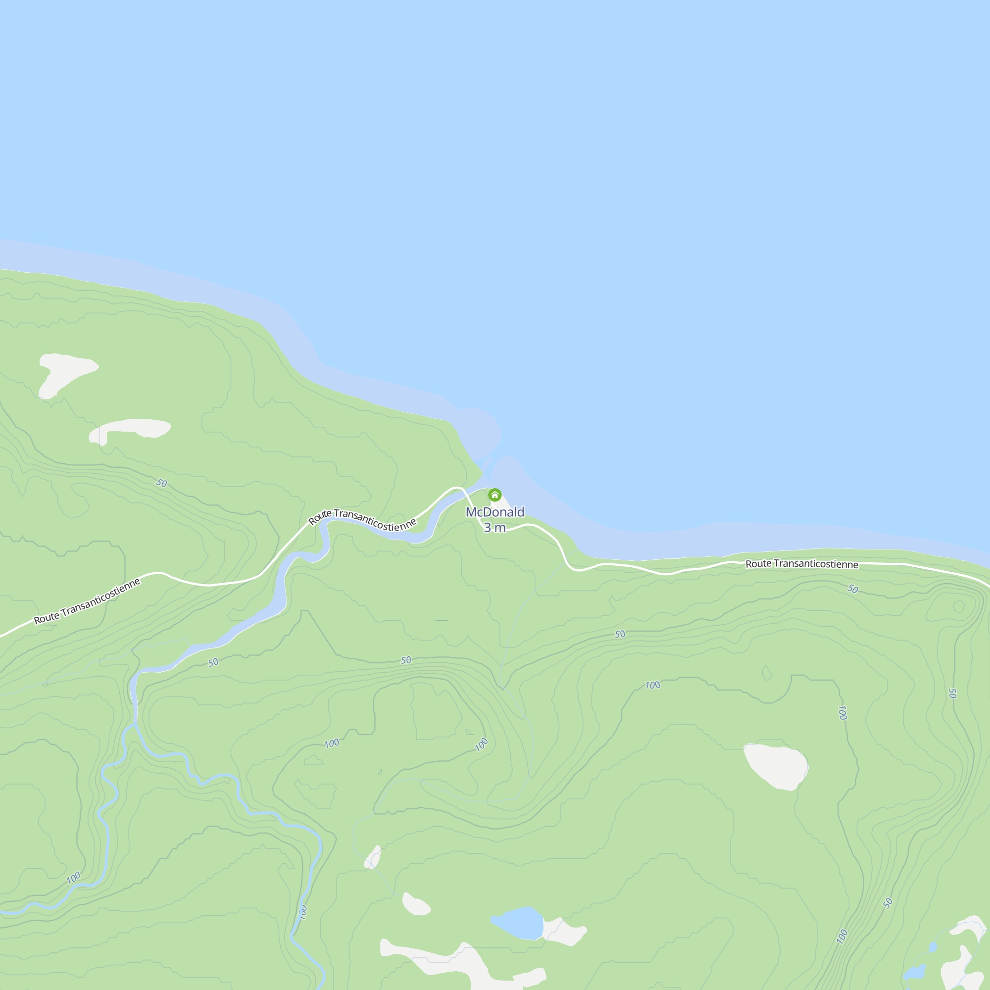 McDonald map