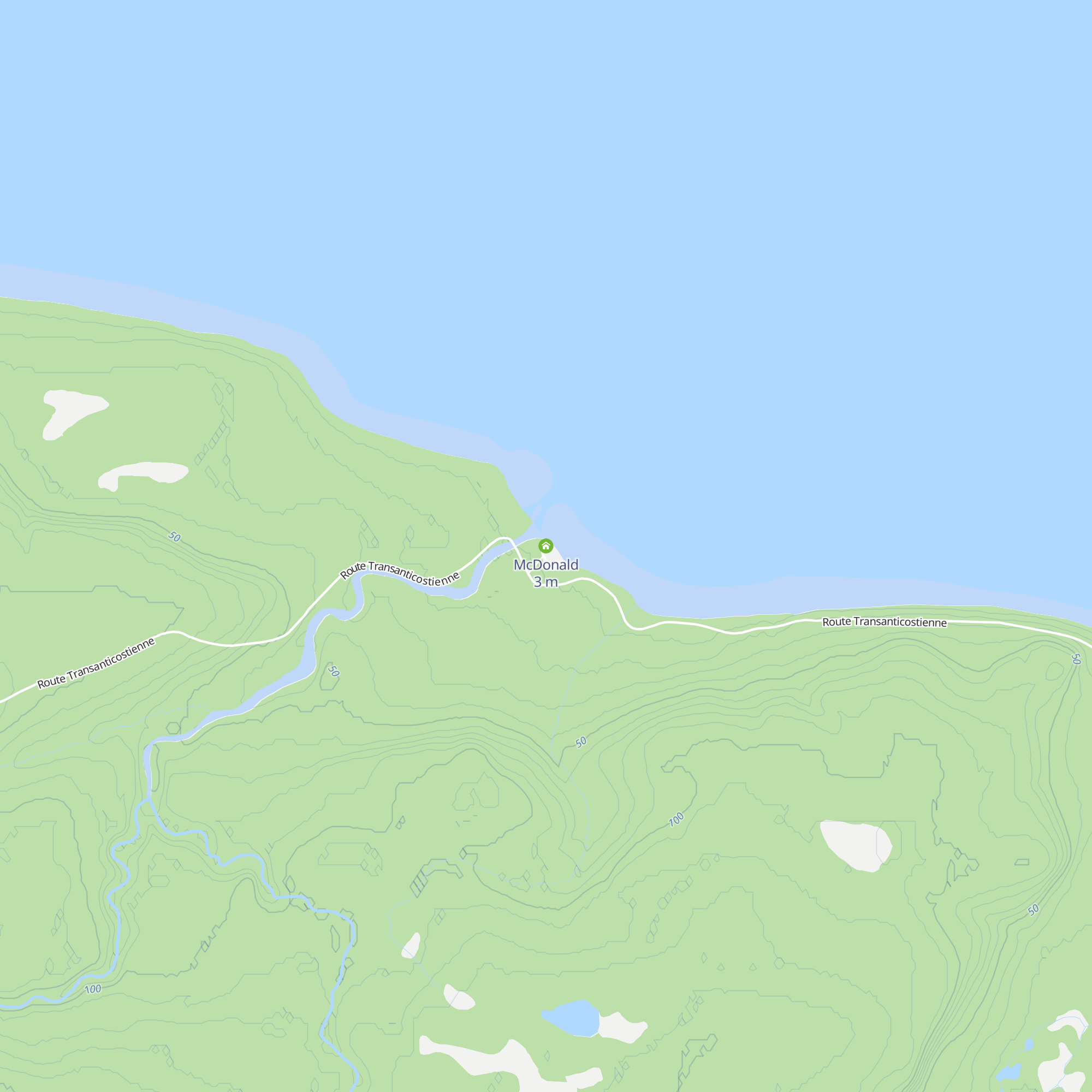 McDonald map