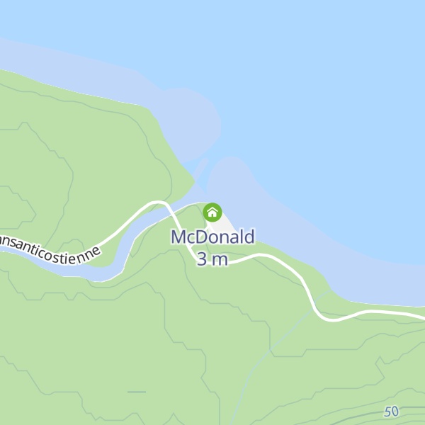 Map of McDonald