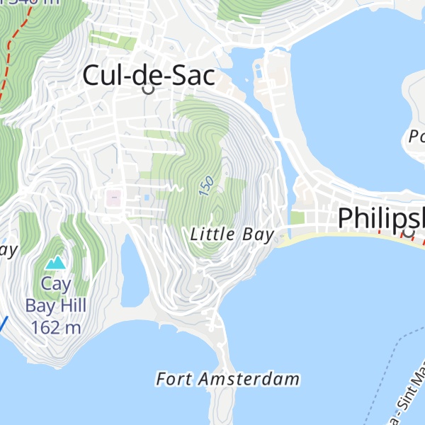 Map of Fort Hill
