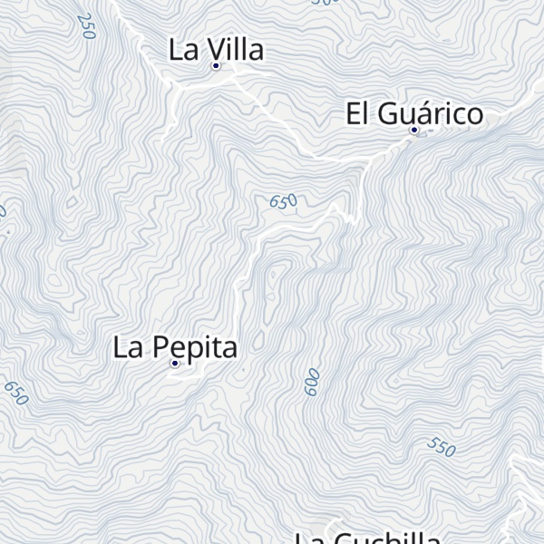 Map of Cerro Guárico