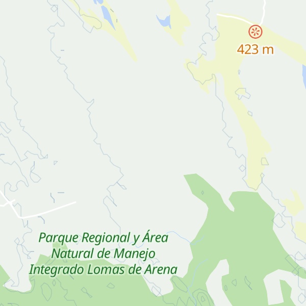 Map of Loma Chivato