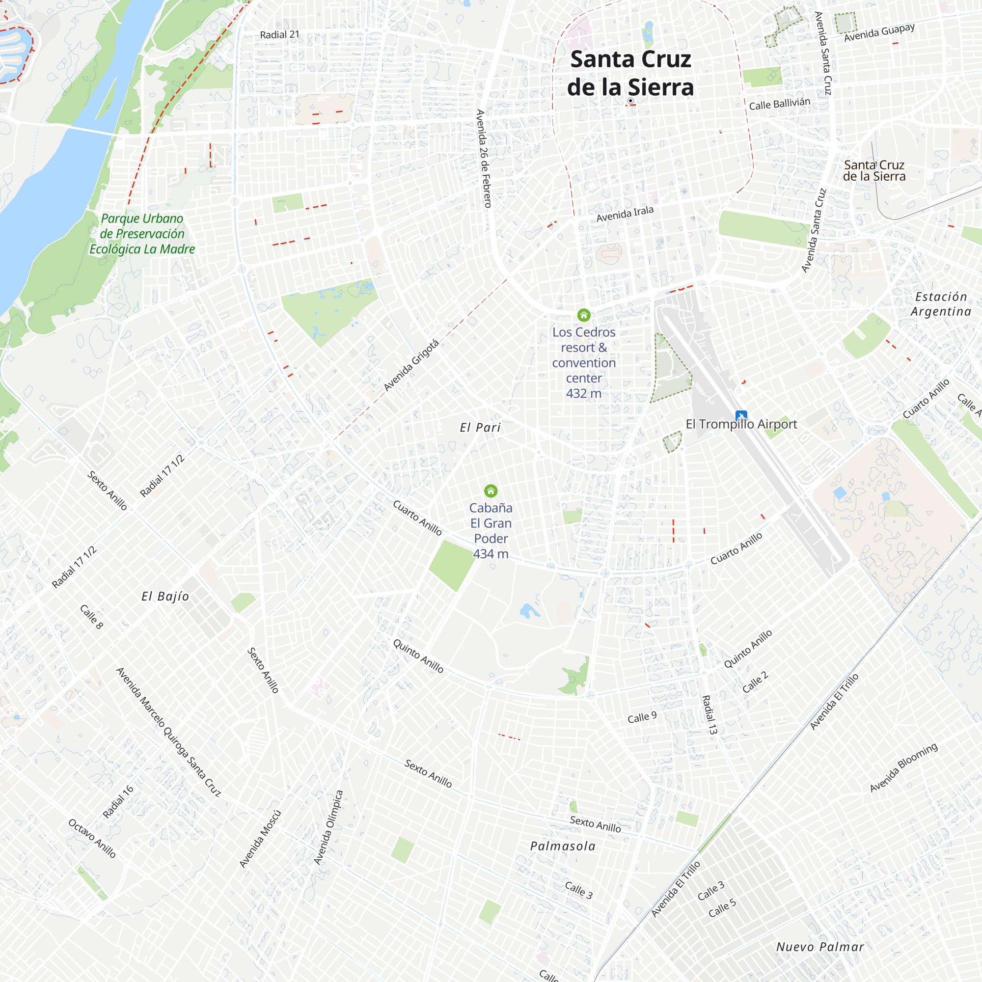 Cabaña El Gran Poder map