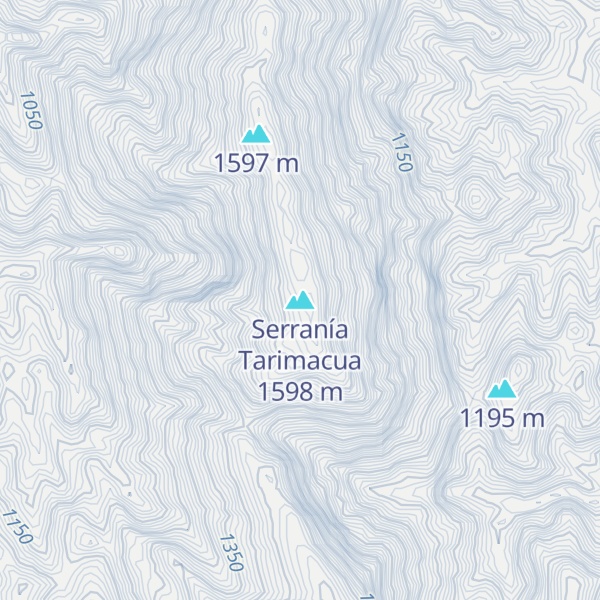 Map of Serranía Tarimacua