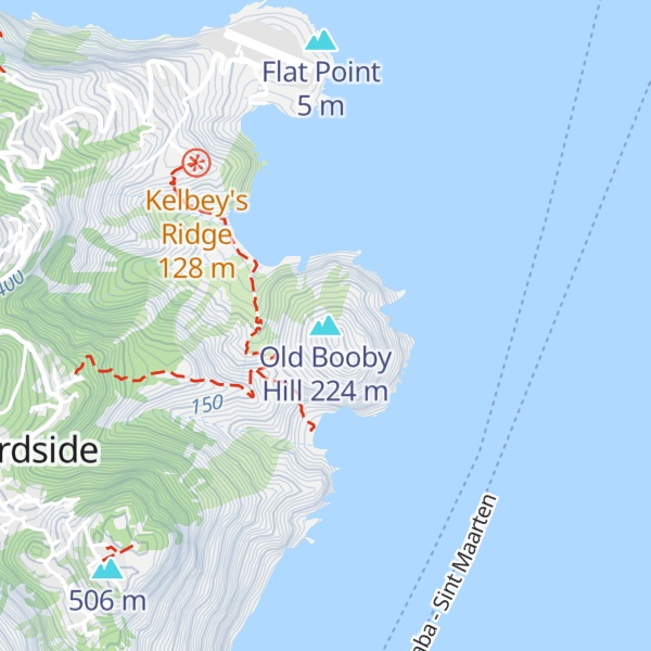 Map of Old Booby Hill