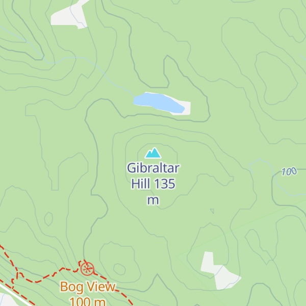 Map of Gibraltar Hill