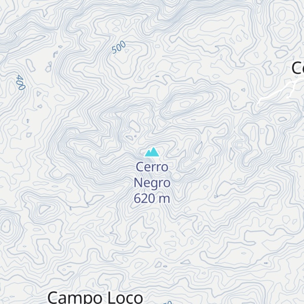 Map of Cerro Negro