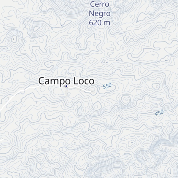 Map of Cerro Mapire