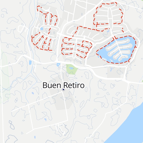 Map of Refugio de Tucanes