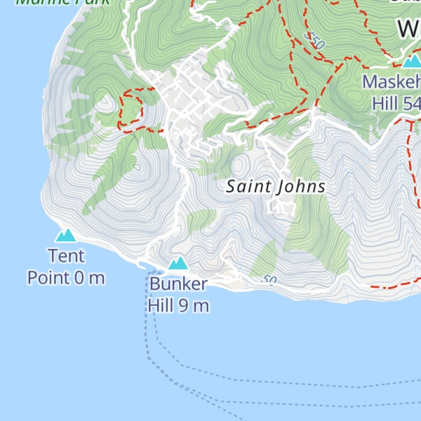 Map of Paris Hill