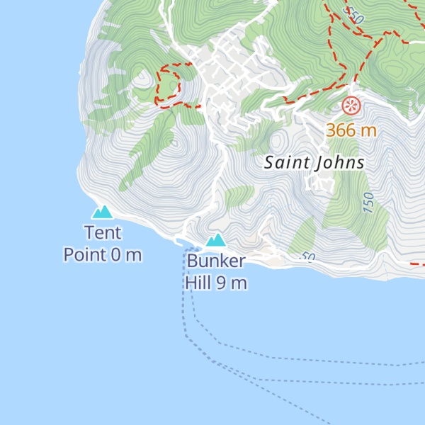 Map of Great Hill