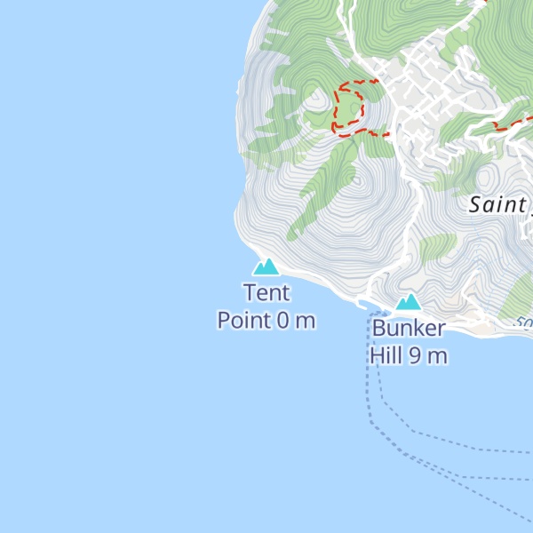 Map of Tent Point