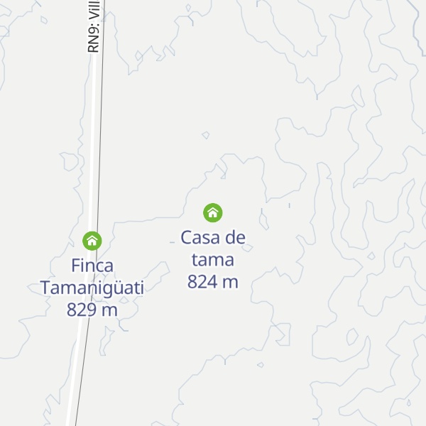 Map of Casa de tama