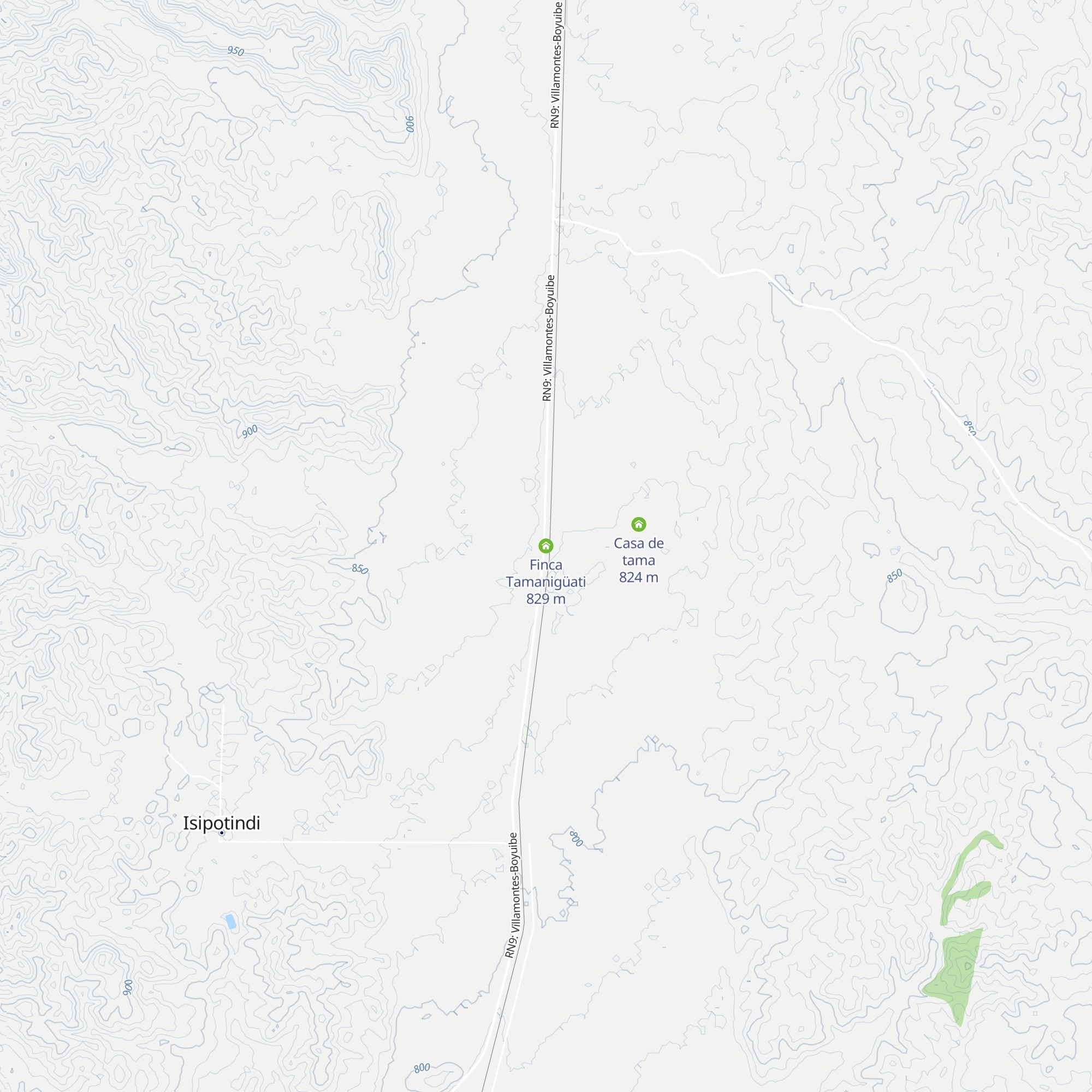 Finca Tamanigüati map