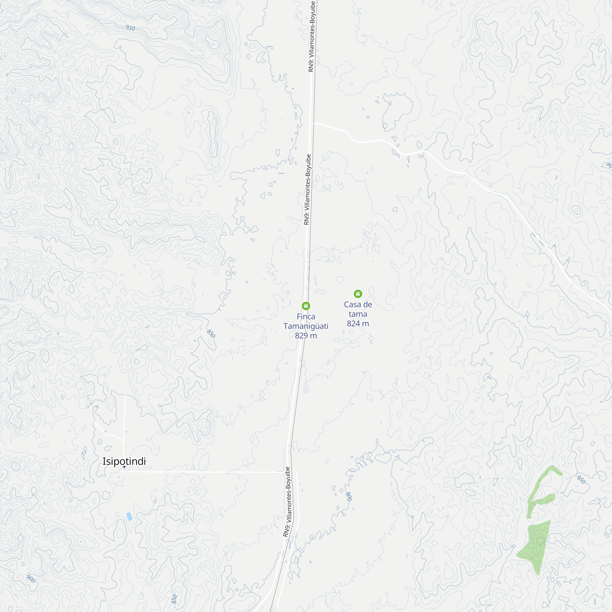 Finca Tamanigüati map