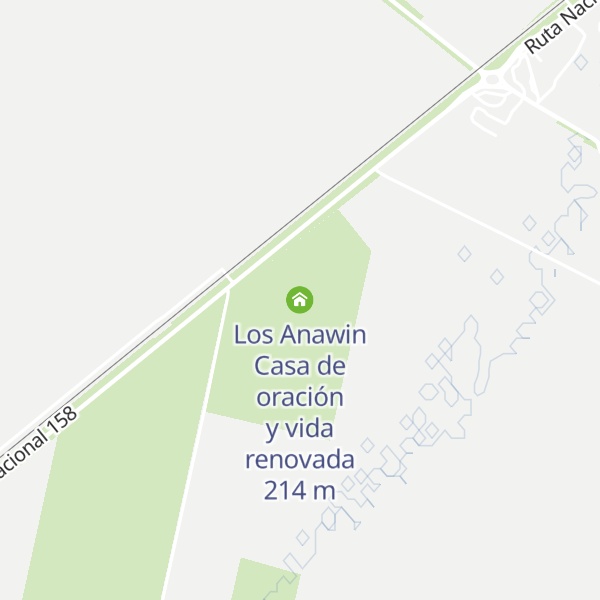 Map of Los Anawin Casa de oración y vida renovada