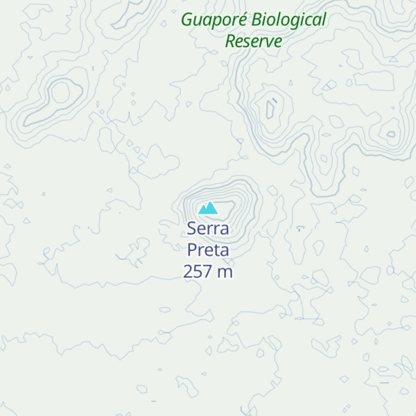 Map of Serra Preta