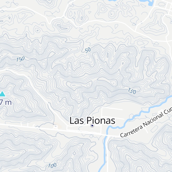 Map of Cerro de Güiria