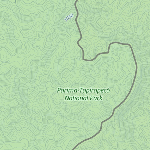 Map of Cerro Delgado Chalbaud