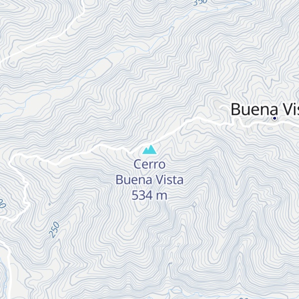 Map of Cerro Buena Vista