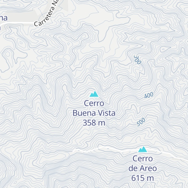 Map of Cerro Buena Vista