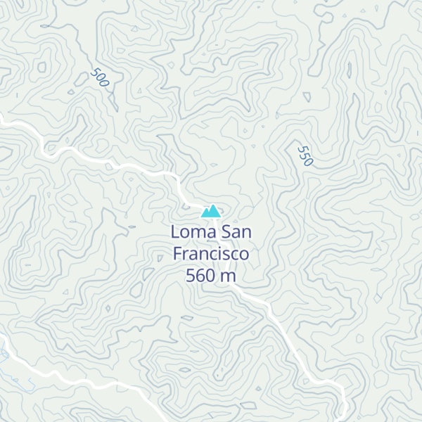 Map of Loma San Francisco