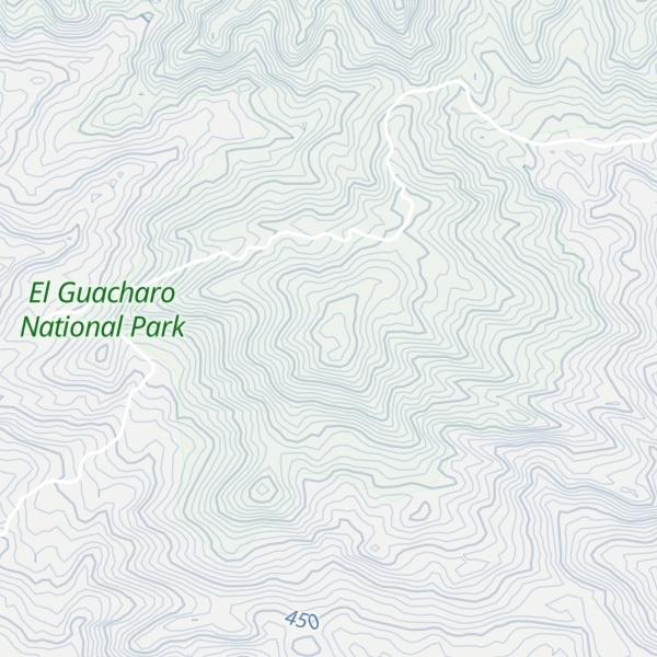 Map of Cerro El Jobal