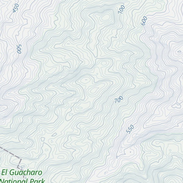 Map of Cerro La Ceiba